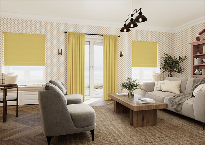 Vienna, Mustard - Made to Measure Curtains - Image 7